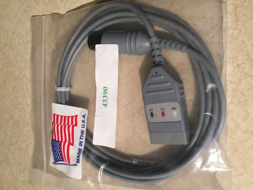 MEDICAL PATIENT  CABLE 3 LEADS 43390 UNBRANDED/GENERIC