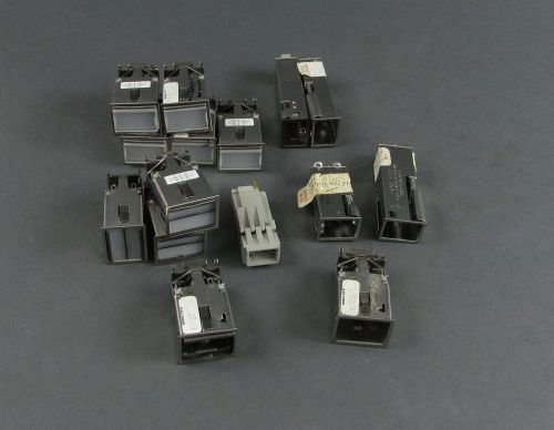 Lot of (15) unimax &amp; master specialties aerospace military m22885 push switches for sale