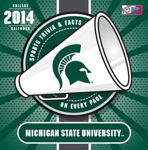 Turner - Perfect Timing 2014 Michigan State Spartans Box Calendar (8051175)