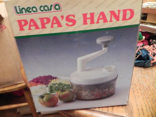 papa&#039;s hand, food preparation machine