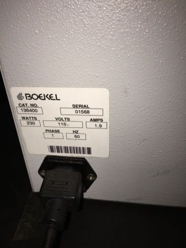 Boekel Industries Incubator Shaker II Warranty