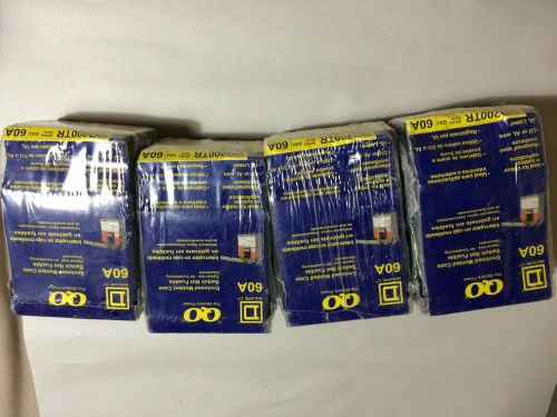 Lot Of 4 Square D QO200TR AC Disconnect Non Fusible Molded Cases Switch 60 Amp