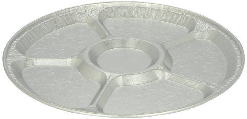 HFA 401270 12-Inch Aluminum Lazy Susan Embossed Tray (Case of 25)