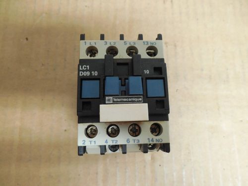 Telemecanique contactor lc1 d09 10 110v coil 25a a amp 600vac lc1d0910 for sale