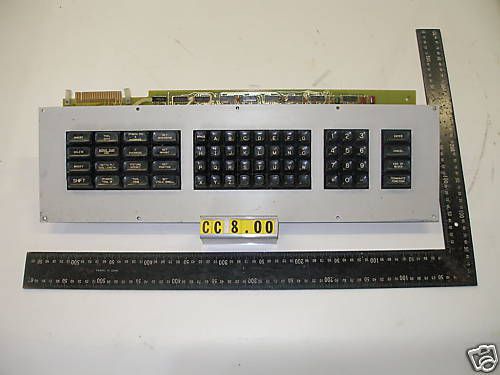 Cincinnati cnc big blue keyboard 1-525-0560  (cc 8. &amp; 9.00) for sale