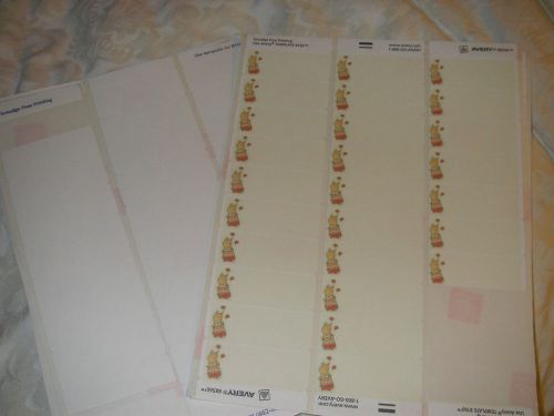 16 Sheets of Labels by Avery