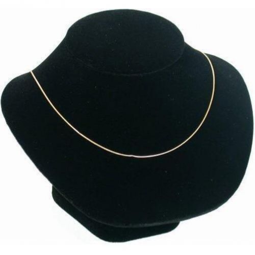 Black Velvet Necklace Display 6 1/8&#034;