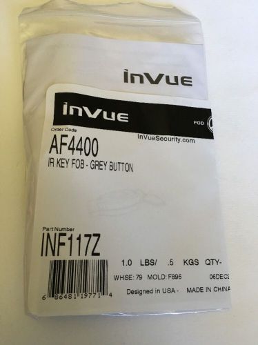 inVue Security AF4400 IR Key Fob - Grey Button Remote Store Wireless Cellular