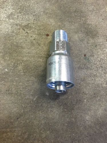 10143-8-8 Parker Hydraulic Fitting 43 Series Fittings Male NPTF Pipe