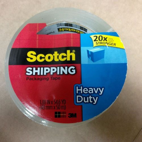 SCOTCH 3850 HEAVY DUTY SHIPPING PACKAGING TAPE X 10 ROLLS - CARTON SEALING TAPE