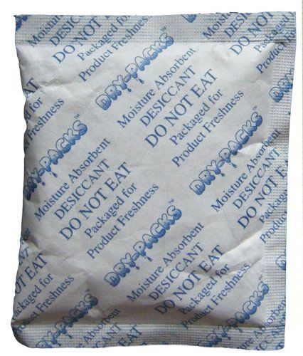 Dry-packs 28gm tyvek silica gel packet, pack of 10 for sale
