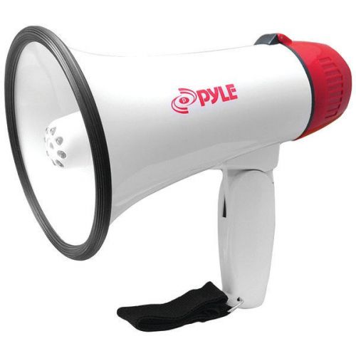 Pyle Pro PMP37LED Mini Compact Megaphone Bullhorn Siren Alarm/LED Lights