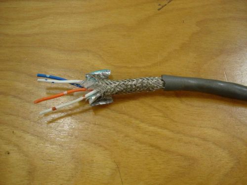 Belden 9842 Wire 2 pair 24AWG 4 Shielded Cable Computer Audio 25 Ft Roll