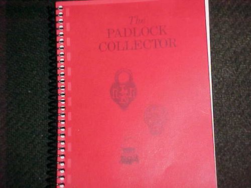The Padlock Collector (RED cover),locksmith,craftsman, collector