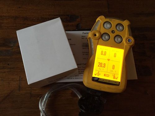 BW Technologies Gas Alert Quattro Gas Monitor Detector Meter O2 CO H2S LEL