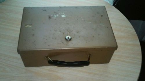 Strong Box. Fire Proof. With key.