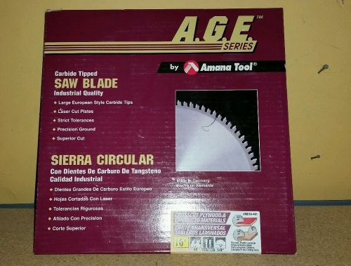 A.G.E. Md10-401 crosscut plywood &amp; laminated materials 10&#034; x 40T TCG 5/8&#034; arbor