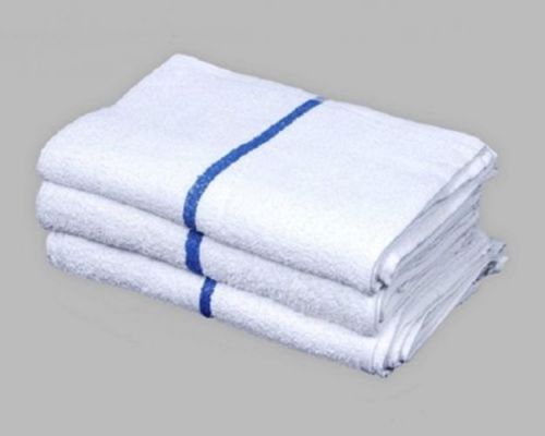 120 blue stripe premium grade stripe bar mop mops restaurant cleaning towel 34oz for sale