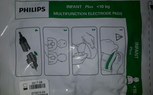 Philips Heartstart Ref M3717A Infant Plus Multifunction Electrode Pads lot of 10