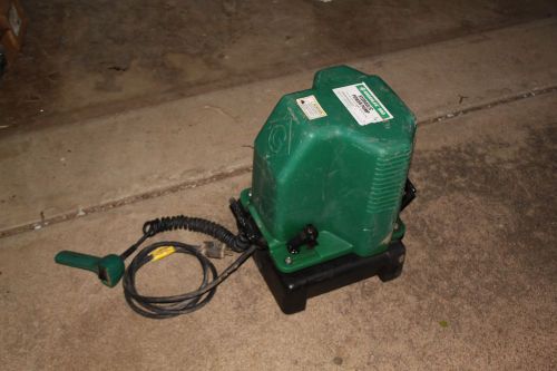 GREENLEE 980 HYDRAULIC PUMP FOR BENDERS 120 VOLT WITH PENDANT SWITCH WORKS GREAT