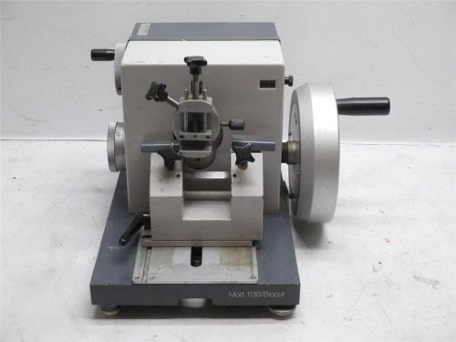 American Optical Biocut Model 1130 Laboratory Rotary Microtome Cutting Machine
