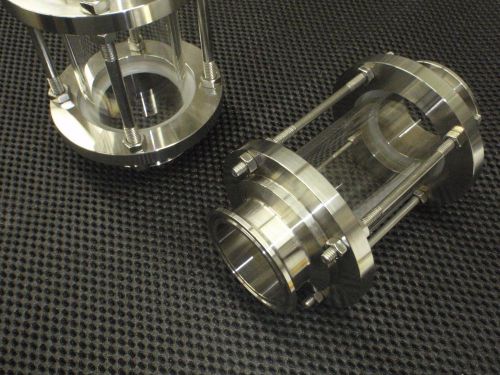 Stainless steel tri clamp sight glass 1 1/2&#034; o.d. sanitary tubing 38mm for sale