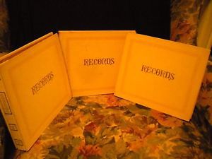 Record Holder File Book - Three Books (3)