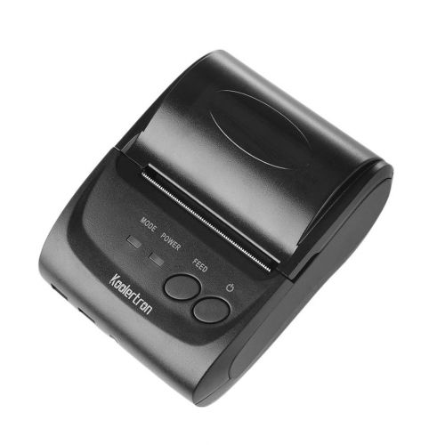 58mm portable bluetooth 4.0 wireless receipt thermal printer for android pc k2 for sale