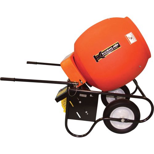 Kushlan 6 Cubic Ft. Drum Portable Gas-Powered Concrete Mixer, #600 GAS