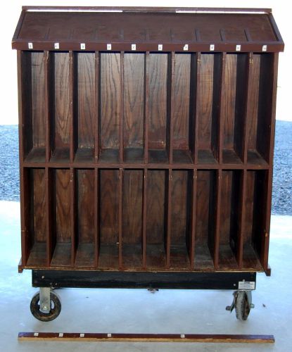 Antique wood huge wine winery cart on wheels you must see this estate sale find for sale