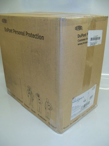 DuPont C3127TTN4X000600 Tychem CPF 3 Protective Coveralls Size-4X Case of 6 NEW