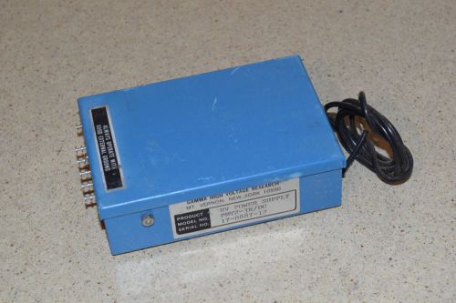 GAMMA HIGH VOLTAGE RESEARCH HV POWER SUPPLY MODEL PMT2-3N/DC (EE)