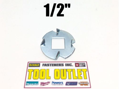 (Qty 25) 1/2&#034; Anti-Turn Washers Square Shouldered Fasteners / Carriage Bolts