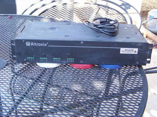ALTRONIX R2416UL 16 FUSED OUTPUTS 24VAC 6AMP RACK MOUNT POWER SUPPLY
