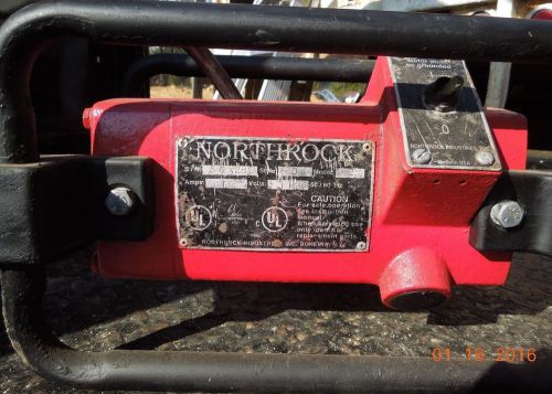 NORTHROCK CONCRETE VIBRATOR MODEL 2, 115 VOLTS, 15 AMP. 30&#034; CORD