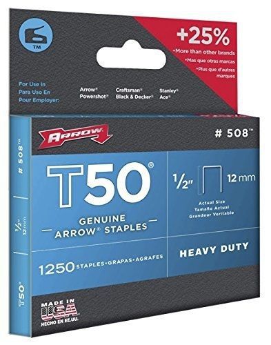 Arrow t50 staples (pack of 4) for sale