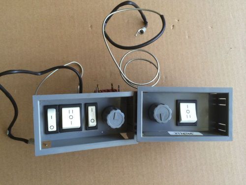 (2) Ugolini/ Cecilware Temperature Control And Switches Fits MT and NHT Models.