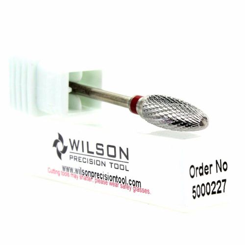 Wilson USA Carbide Cutter Tungsten HP Drill Bit Dental Nail Fine Large Flame