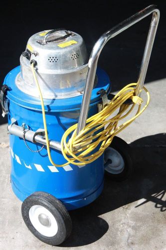 Powr-flite pf40 commercial wet / dry vac vacuum,  10 gallon, 2.5 peak hp 94 cfm for sale