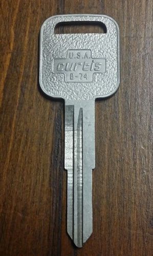 Curtis blank key b-74 for gm cars for sale