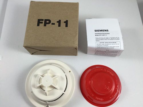 Siemens FP-11 Smoke Detector Photoelectric/thermal Combo Detector NIB
