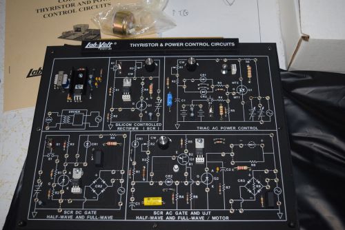 Lab Volt Trainer Board FACET 91011-20 Thyristor &amp; Power Control Circuit Board