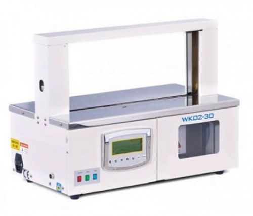 Banding strapping machine model wk02-30 for printing bindery pharmaceutical for sale