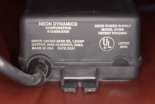 Neon Transformer replacement  2000-10,000 30MA Made in USA