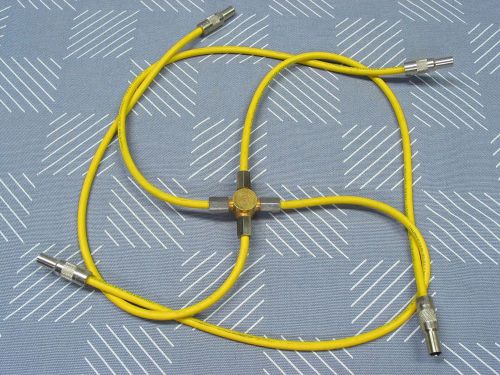 Trompeter Parallel Triax Patch Cord Cables P/N PTRS-18-50  (fan-out, splitter)
