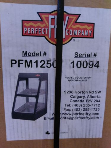 New - unused perfect fry heated merchandiser pfm1250 for sale