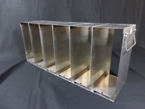Laboratory stainless steel upright freezer rack 96 384-well microtiter plates b for sale