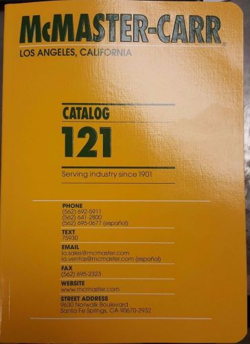 McMaster Carr Catalog Los Angeles #121