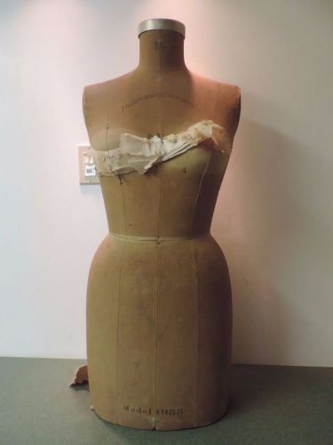 Vintage Palmenberg  Cavanaugh Model 1955 Dress Form Size 14  Mannequin