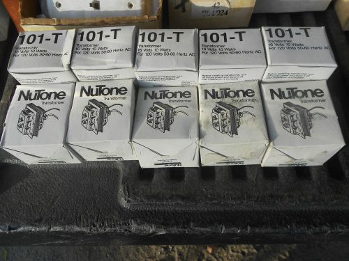 Nutone model 101T transformer (A lot of ten)